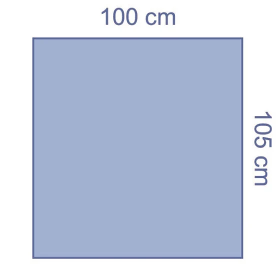 Copertina neonato - cm 100x105 Sterile