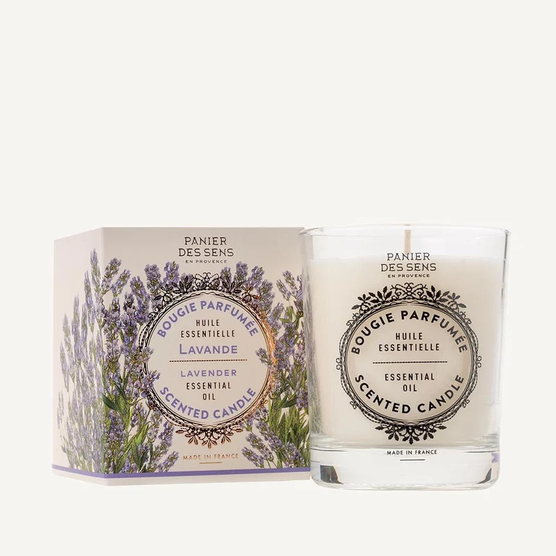 Bougie parfumée - Parfum Lavande 180g