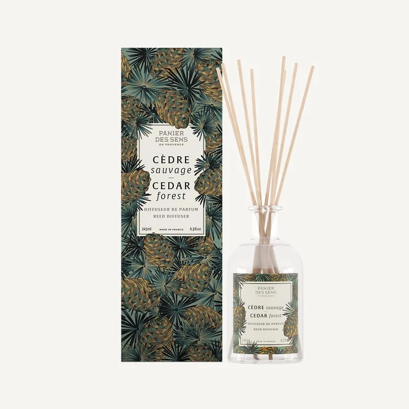 Diffuseur de parfum d'ambiance - Cèdre Sauvage 240ml