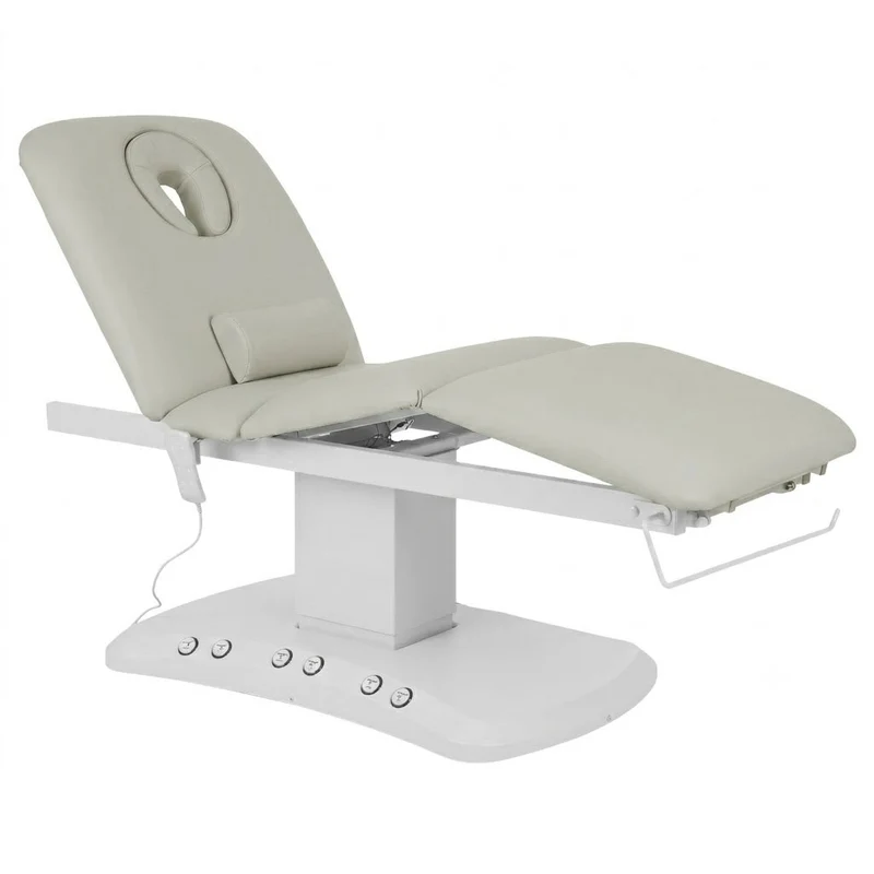 Lettino elettrico riscaldato ad altezza variabile Serenity ERGO 4 - Larghezza 68 cm - Grigio