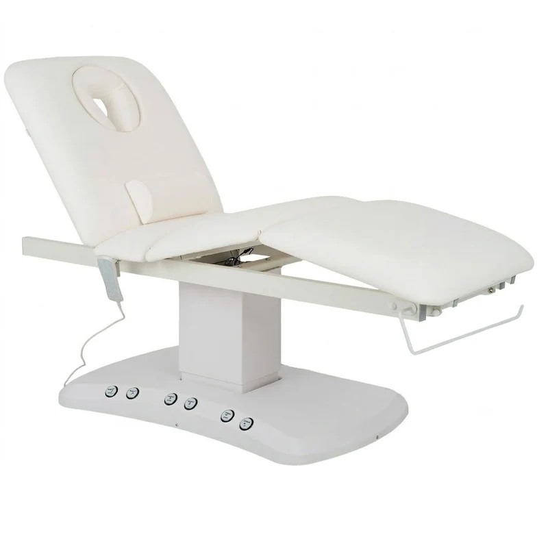 Lettino elettrico riscaldato ad altezza variabile Serenity ERGO 4 - Larghezza 68 cm - Bianco