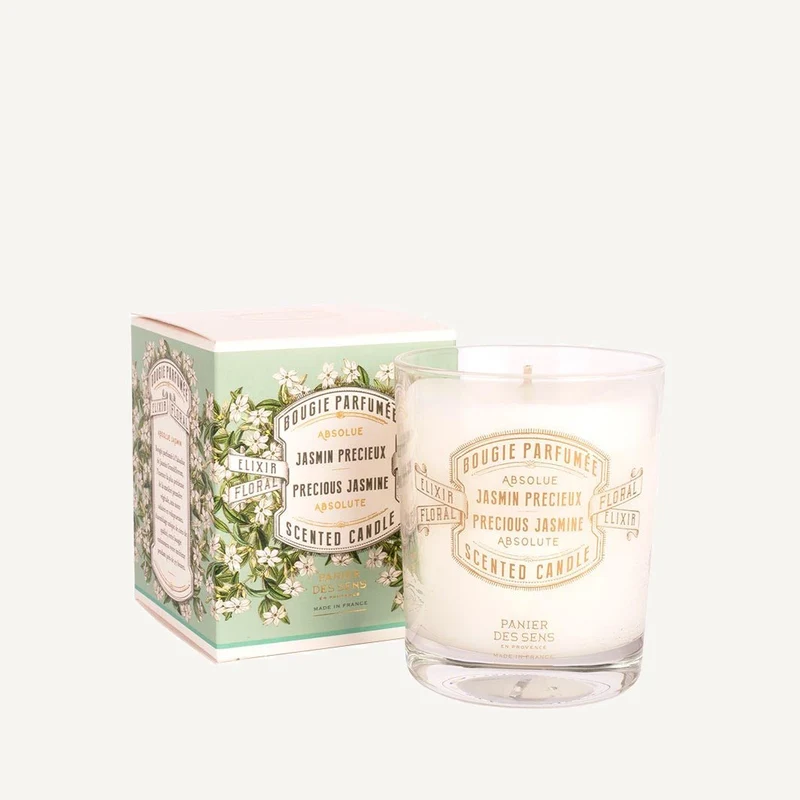 Bougie Parfumée - Parfum Jasmin Précieux 180g