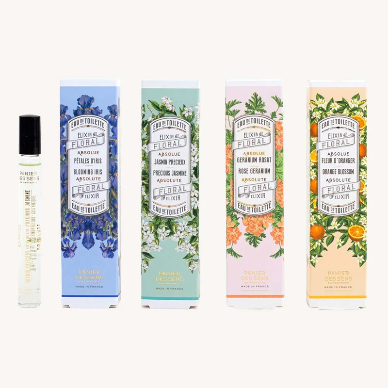 Pack de 4 eaux de toilette format roll-on aux Absolues de parfum - 4 x 10ml