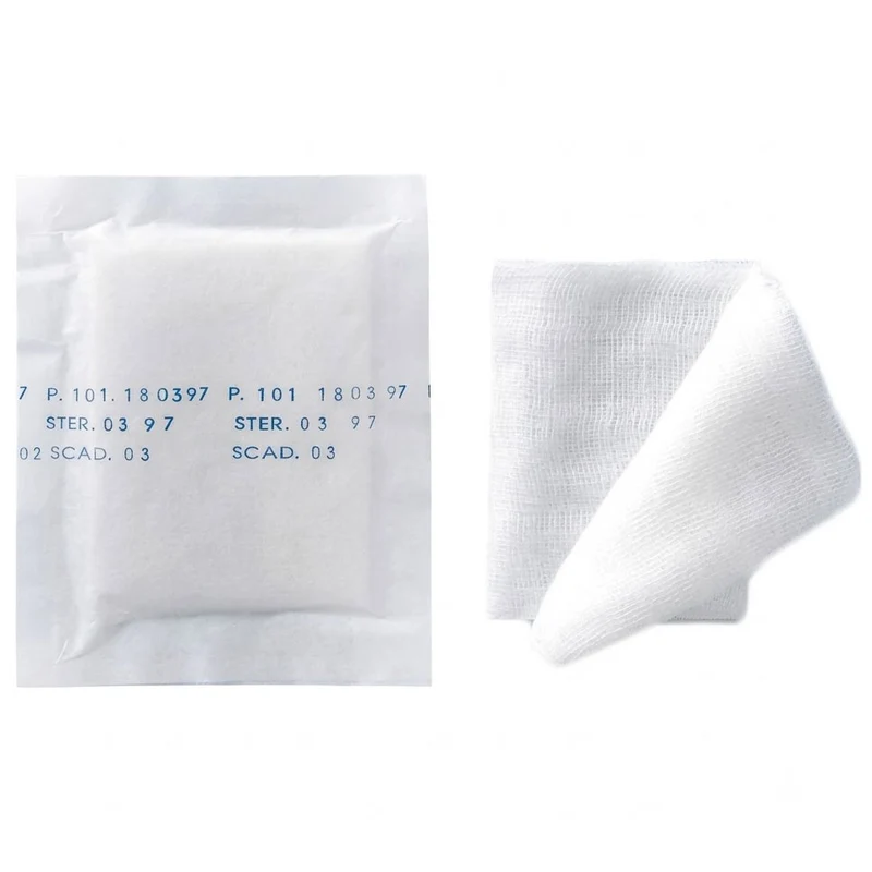 Compresse di garza cotone cm 36 x 40 - Sterile (conf. 12 pz.)
