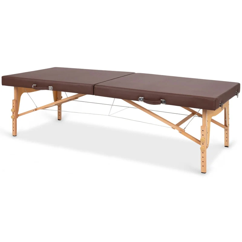 Lettino da massaggio in legno pieghevole NIRO 80 PU K835