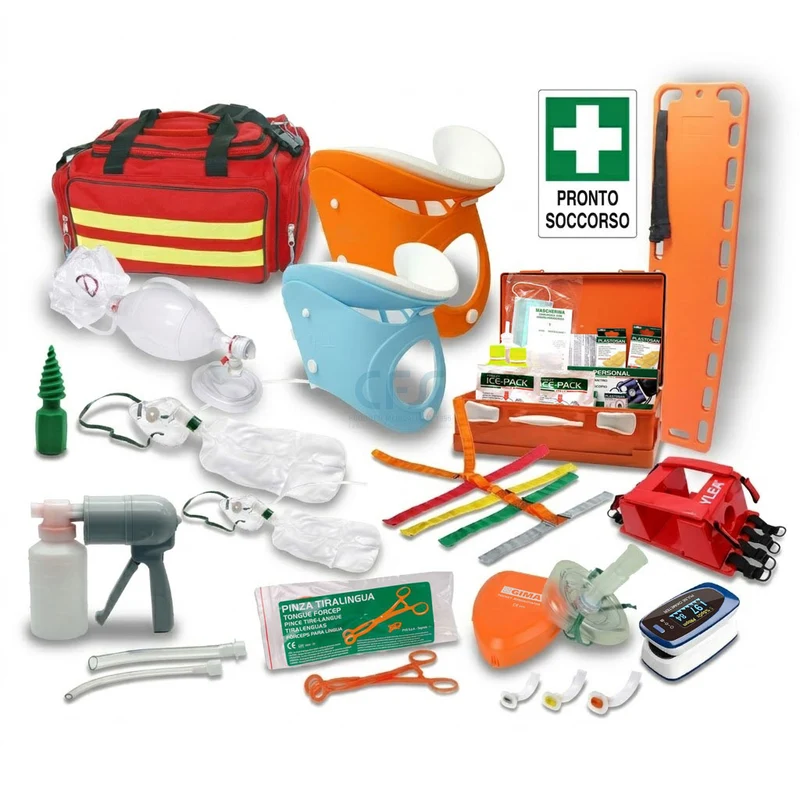 Kit Soccorso Balneari SICILIA +3 Dip. - Plus con Tavola spinale