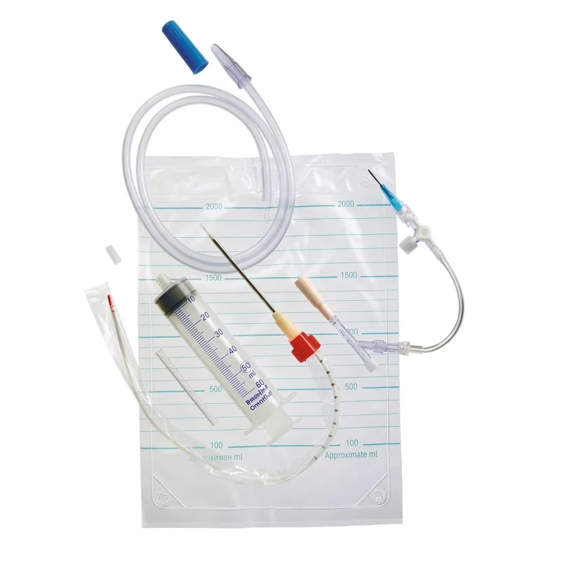 Kit di drenaggio toracico e pleurico Pleurocan A (conf. 10 pz.)