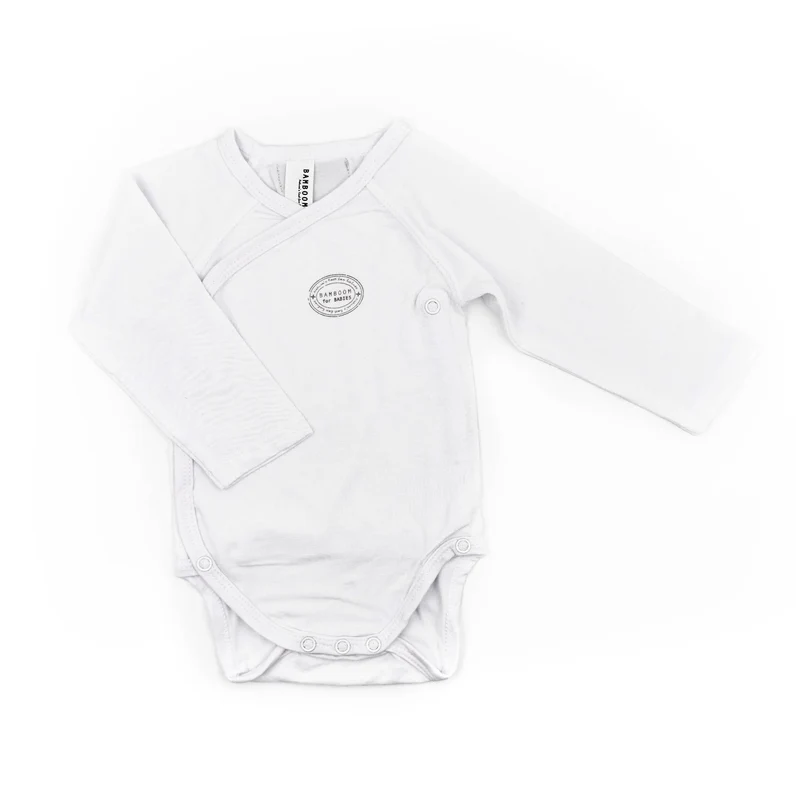 Body bambino maniche lunghe - Bianco 01