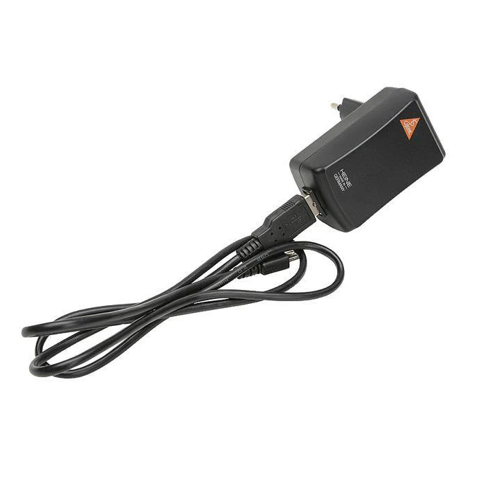 Cavo USB e alimentatore E4-USBl per manici ricaricabili HEINE BETA4 - X-000.99.303