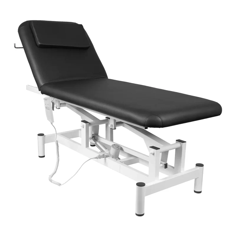 Lettino elettrico ad altezza variabile SILLON - Larghezza 61 cm - Nero