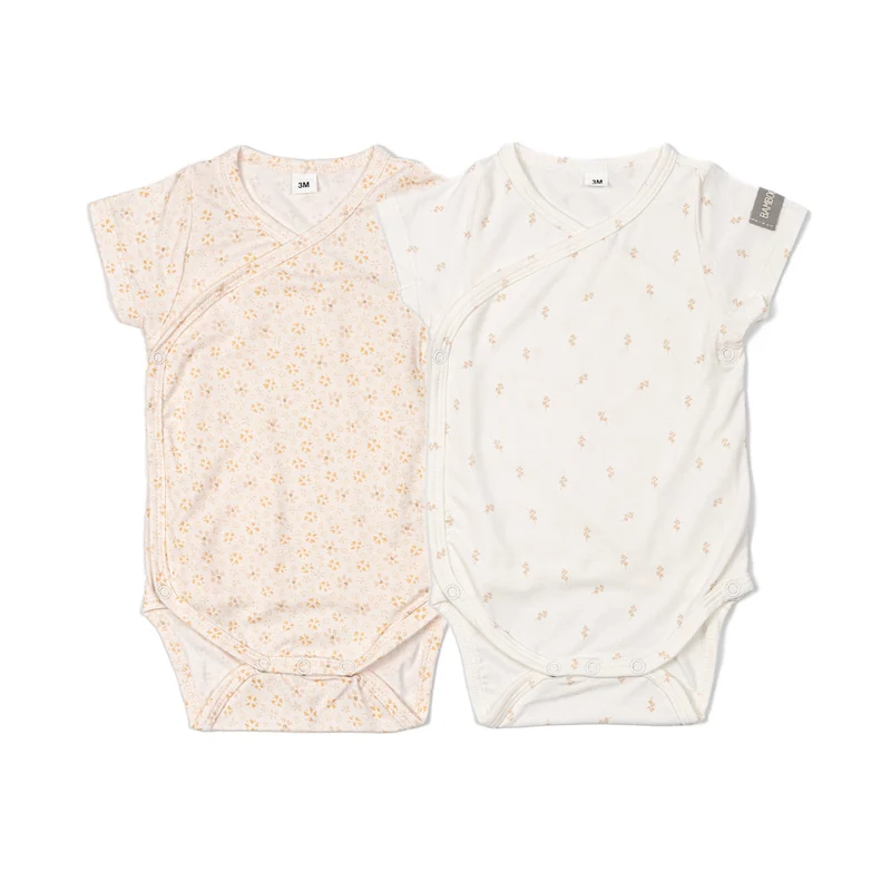 Confezione Body maniche corte Print- 2pc - FLOWERS MIX 142