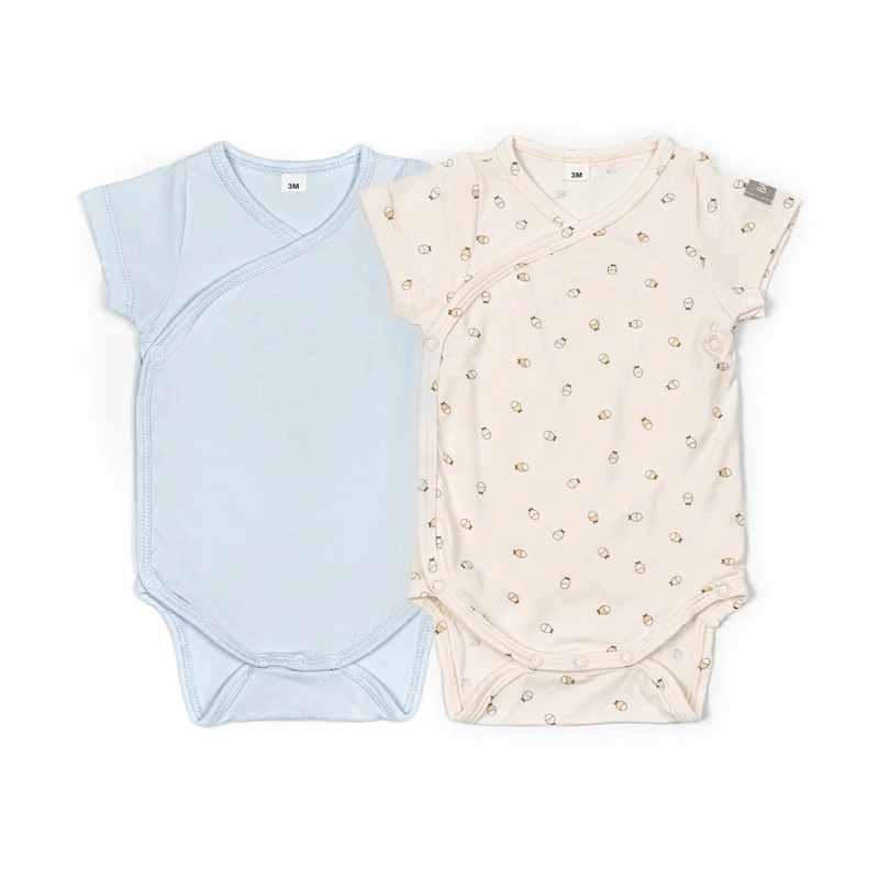 Confezione Body maniche corte Print- 2pc - FISH MIX 144