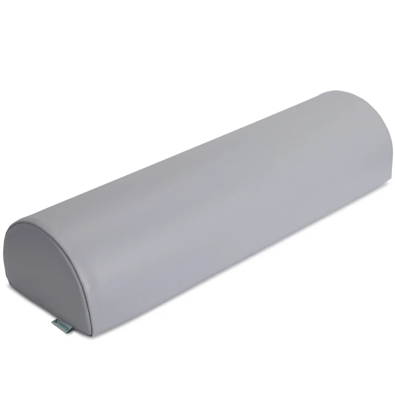 Cuscino semicircolare 60x18x12 cm - K029 Grigio