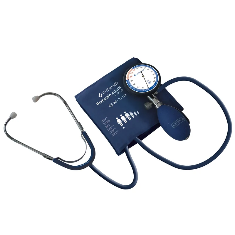 Sfigmomanometro aneroide Anti-Shock con fonendoscopio LF-135