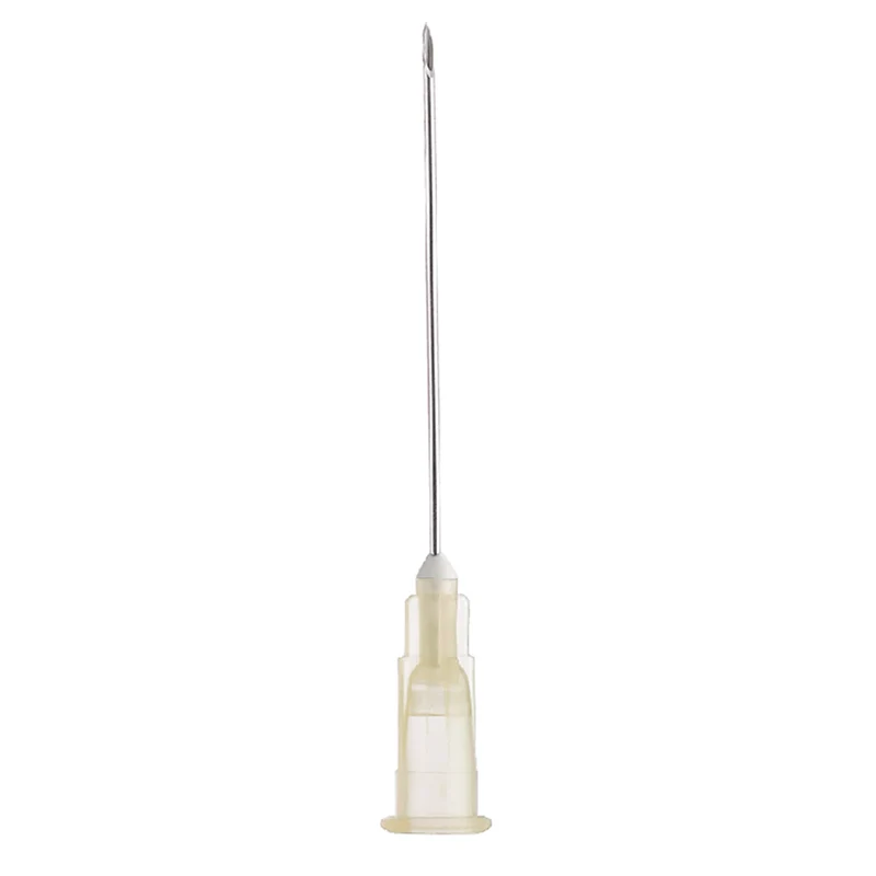 Aghi ipodermici RAYS Microtip/Ultra 19G x 1-1/2 - 1,1 x 38 mm - Beige (conf. 100 pz.)
