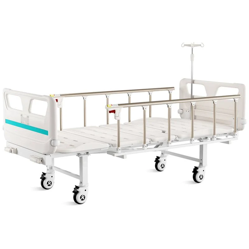 Letto da degenza - 3 snodi/4 sezioni - con ruote