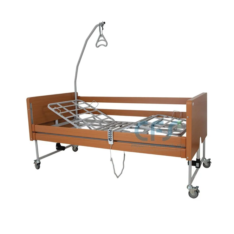 Letto da degenza elettrico BONGO - Elevabile in altezza + Asta sollevamalati