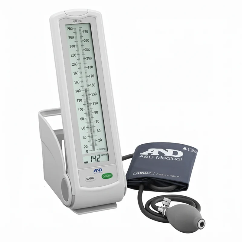 Sfigmomanometro a colonna digitale ibrido A&D UM-102B