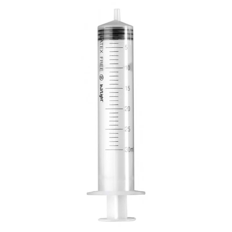 Siringa senza ago RAYS Injlight 60 ml - Luer Eccentrico (conf. 25 pz.)