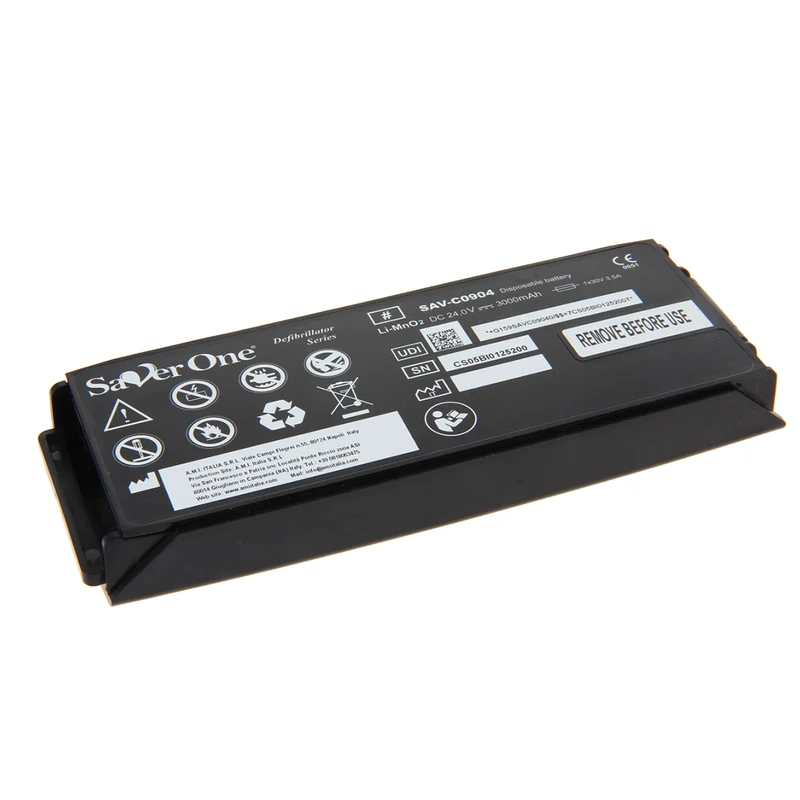 Batteria al litio per defibrillatori AMI ITALIA Saver One - Originale