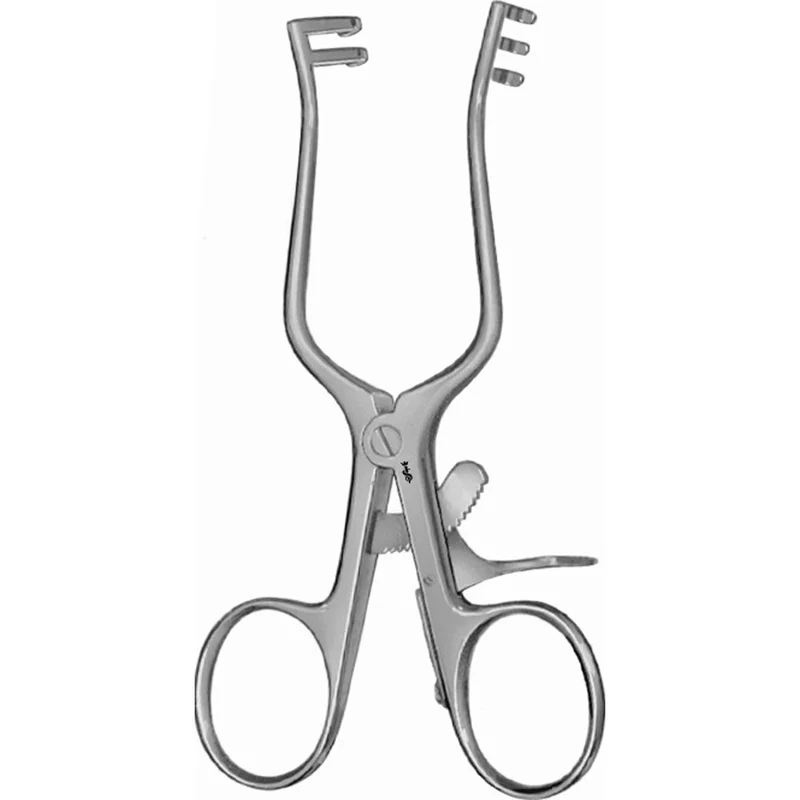 Divaricatore Aesculap Weitlaner 2x3 denti smussi - 110mm