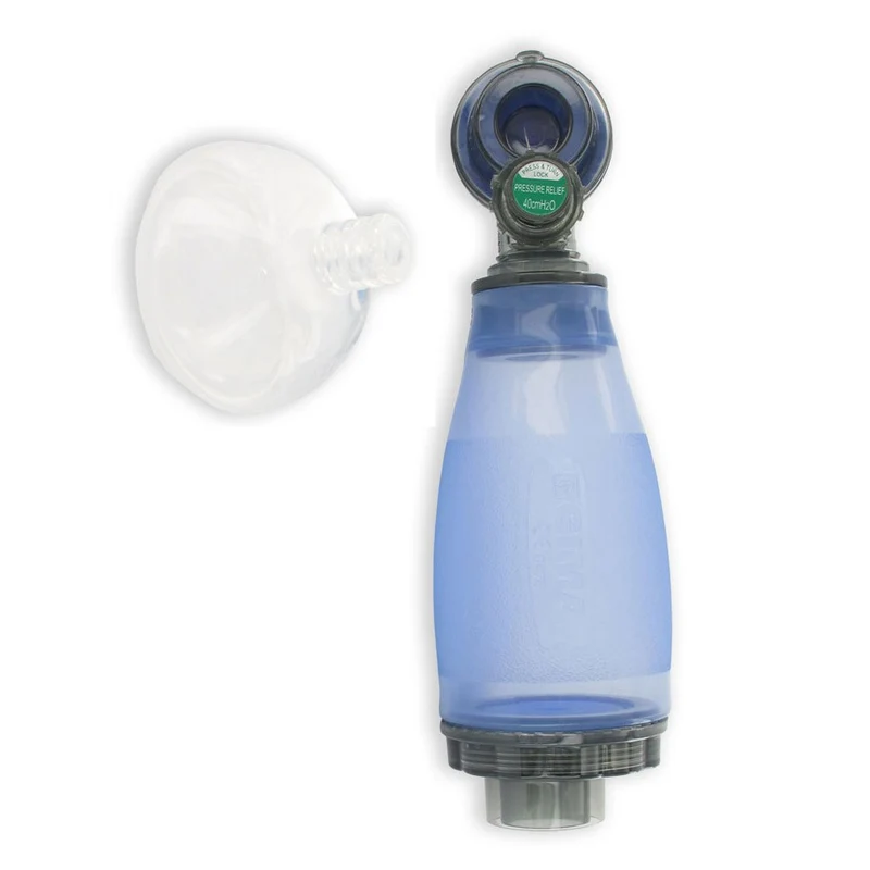 Pallone di ventilazione in silicone - Neonatale con maschera n. 1 - senza impugnatura