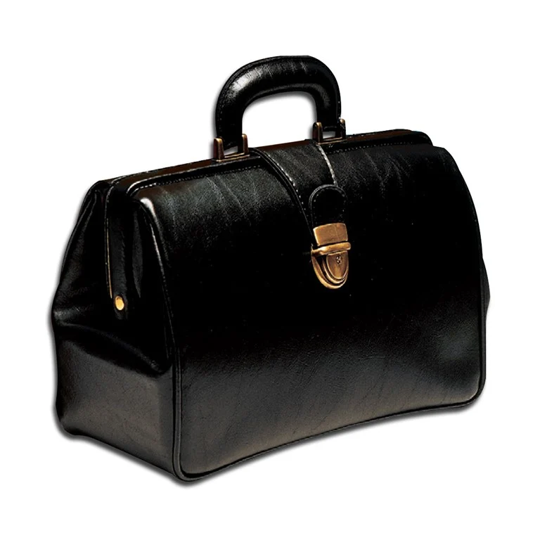 Borsa medico TEXAS Nera - Similpelle