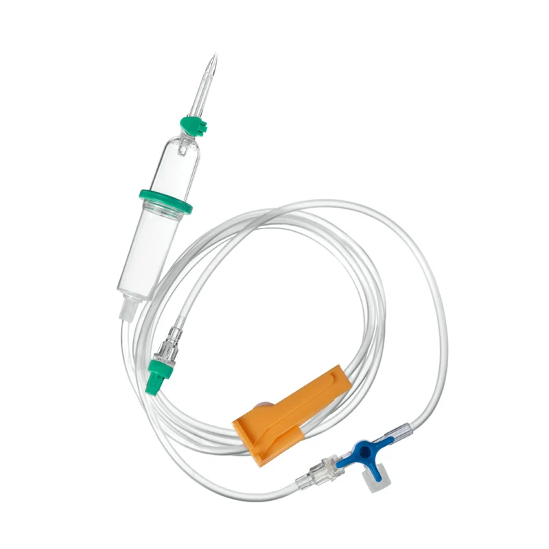Deflussore B.Braun Intrafix Safeset con rubinetto a tre vie Discofix - 220 cm (conf. 100 pz.)