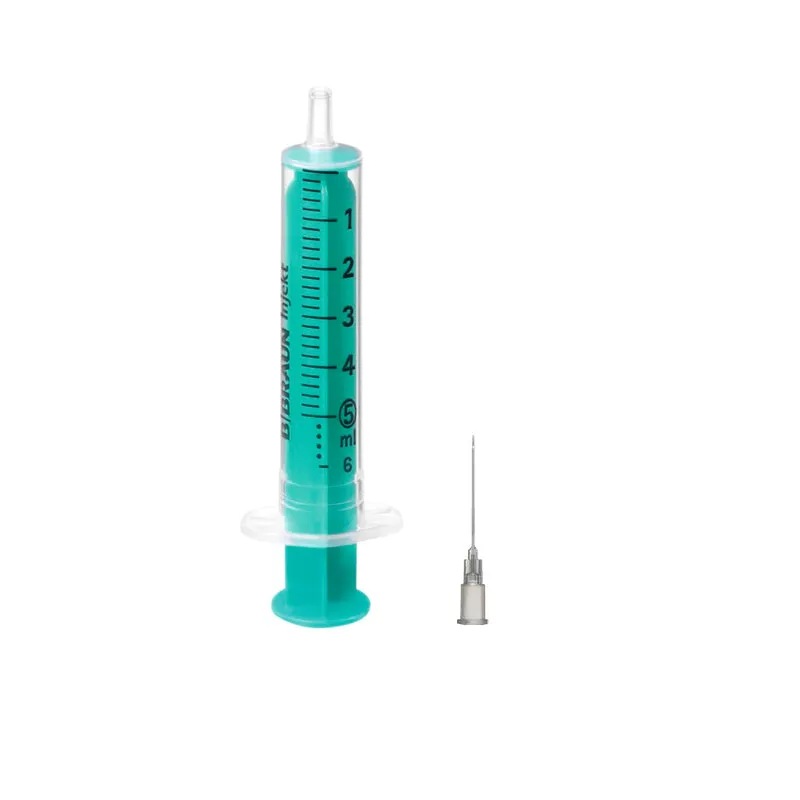 Siringa B.Braun Injekt DUO 5 ml Luer centrale - Ago 22Gx30mm (conf. 100 pz.)