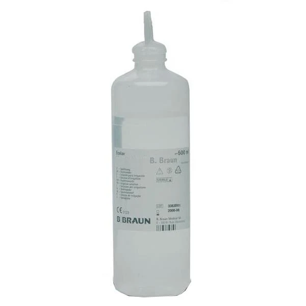 Soluzione per irrigazione sterile Ecolav acqua - 500 ml