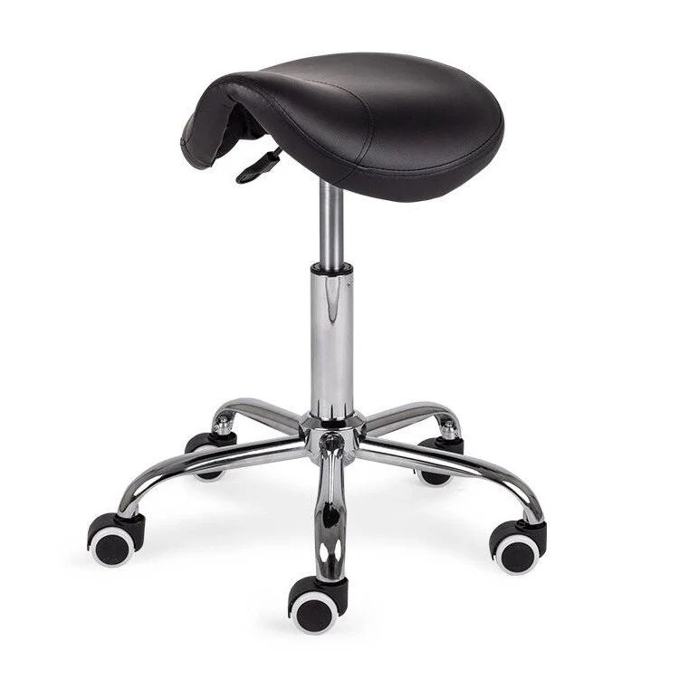 Sgabello a sella LOFI Comfy Base K515 - Nero