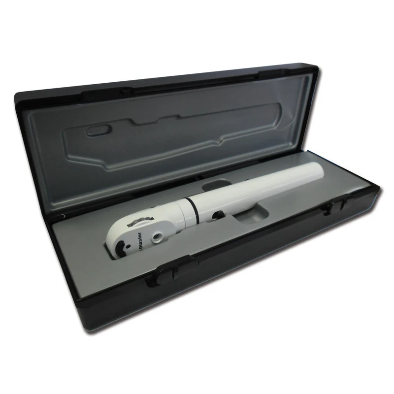 Oftalmoscopio RIESTER E-Scope F.O. Led 3,7 V con valigetta