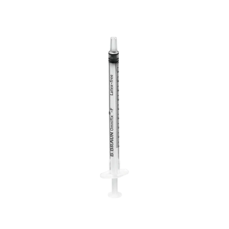 Siringa senza ago B.Braun Omnifix-F Solo 1 ml - Luer Centrale ridotto spazio residuo (conf. 100 pz.)