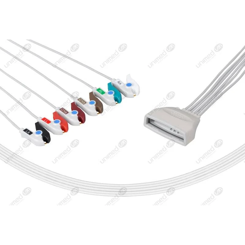 Set ECG 6 derivazioni per Philips pinzetta PT6-90P-I
