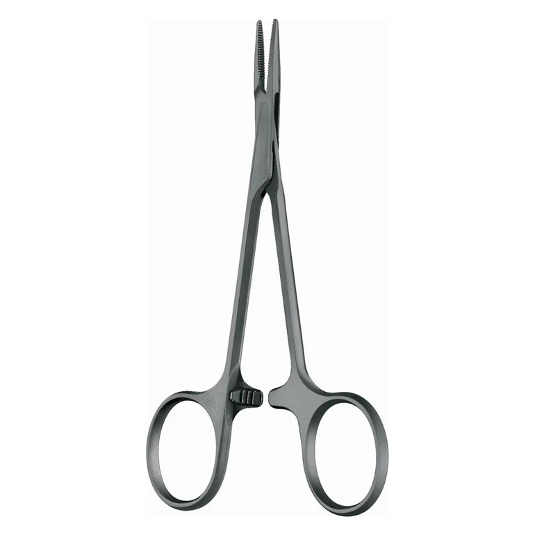 Pinza emostatica monouso Halsted retta Aesculap SUSI - 12,5 cm (conf. 20 pz.)