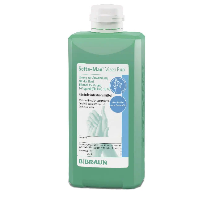 Disinfettante Gel per mani Softa-Man ViscoRub - 500ml