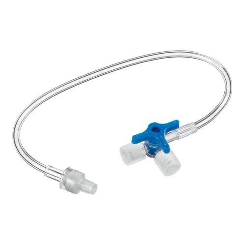Rubinetto a 3 vie B.Braun Discofix con prolunga 10 cm (conf. 50 pz.)