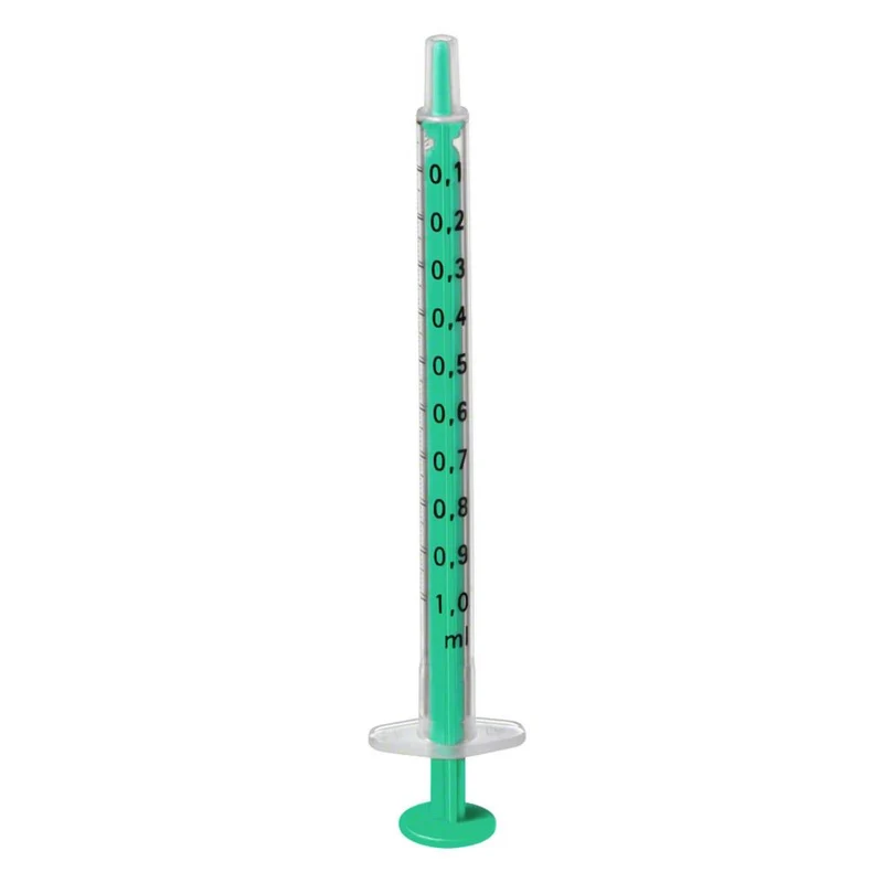 Siringa senza ago B.Braun Injekt-F 1 ml - Luer Centrale senza spazio residuo (conf. 100 pz.)