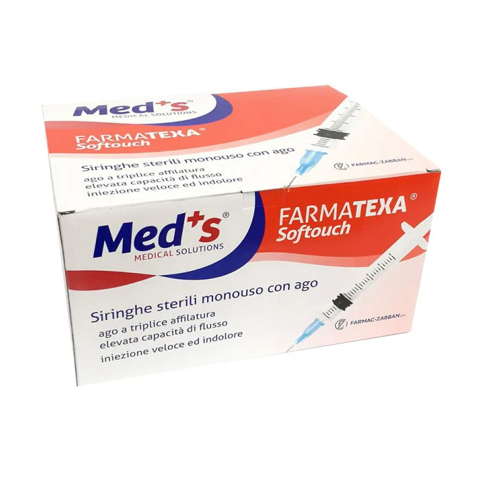 Siringa con ago FARMATEXA Softouch 10 ml - Ago 21G (conf.100 pz.)