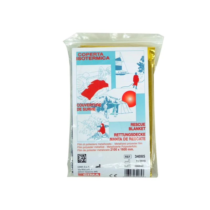 Coperta isotermica di soccorso GIMA