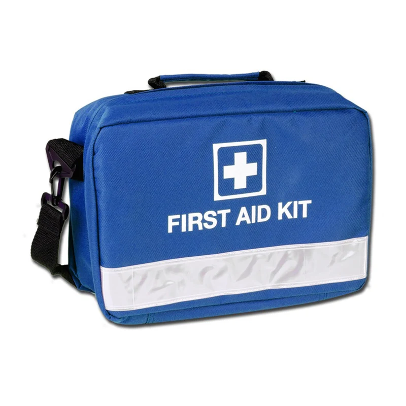 Borsa per emergenza FIRST AID - Blu