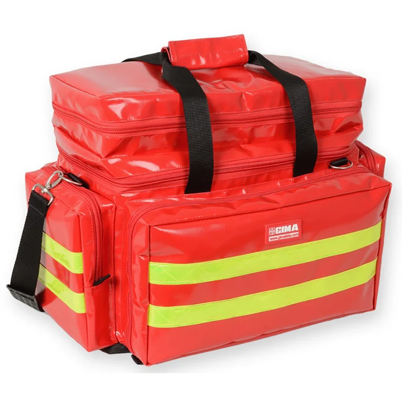 Borsa per emergenza SMART PVC - Media - Rossa