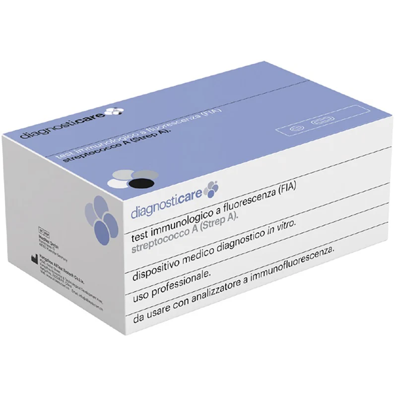 Test Strep A - Cassetta - per Analizzatore immunologico a fluorescenza (conf. da 10 test.)
