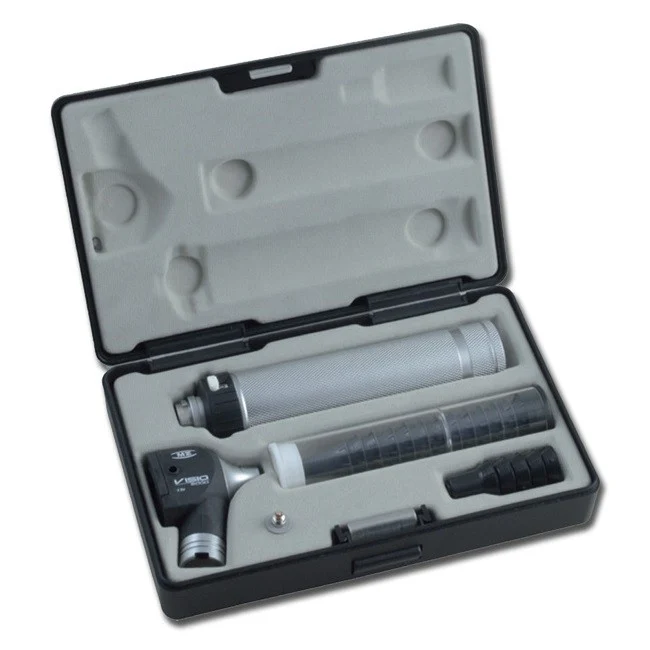 Otoscopio GIMA Visio 2000 F.O. Xenon 3,5 V con valigetta - Colore Nero