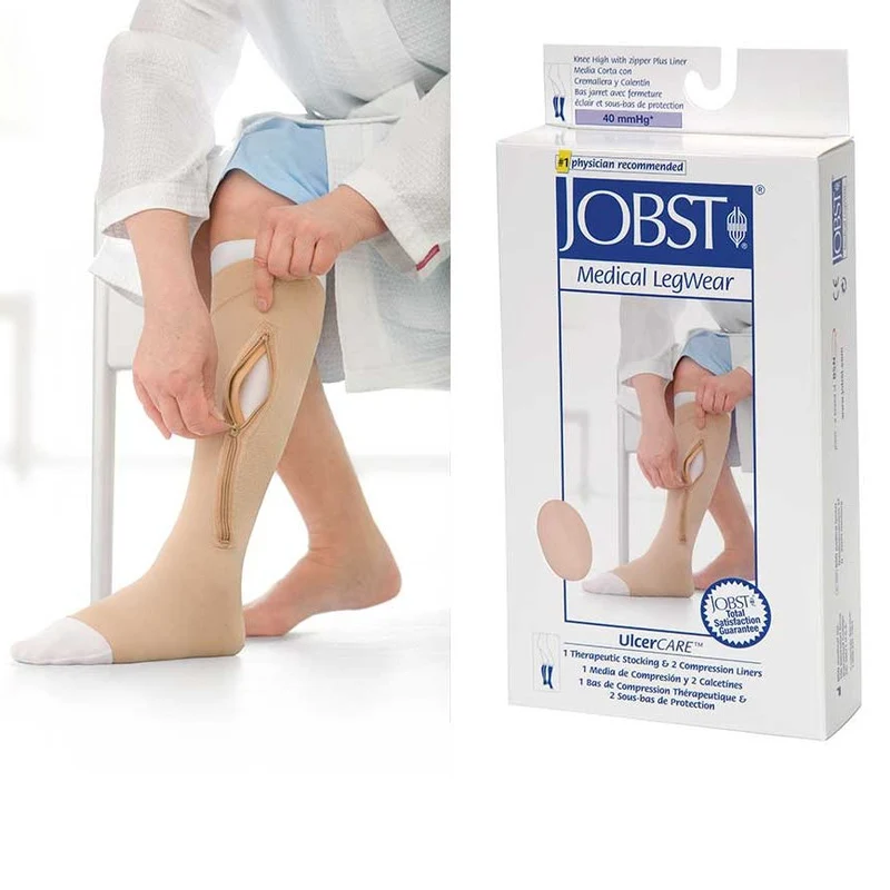 Jobst UlcerCARE gambaletto medicale - SX Beige