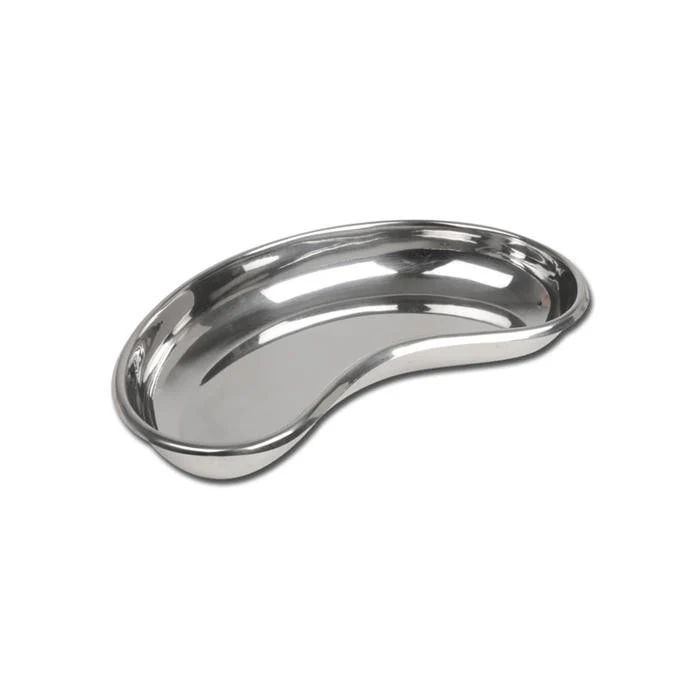 Bacinella reniforme inox cm 28 - bordo basso