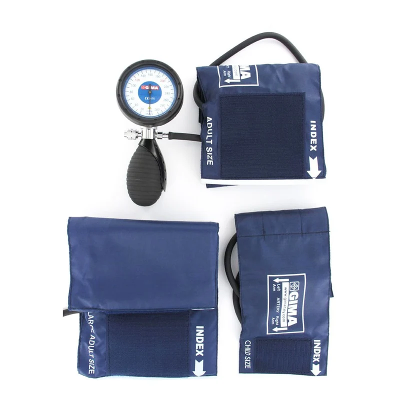 Sfigmomanometro aneroide ROMA - Kit con 3 bracciali