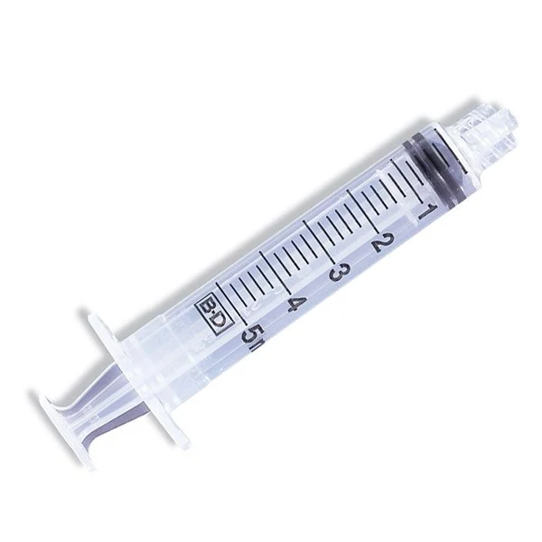 Siringa senza ago BD Plastipak 5 ml - Luer Lock (conf.125 pz.)