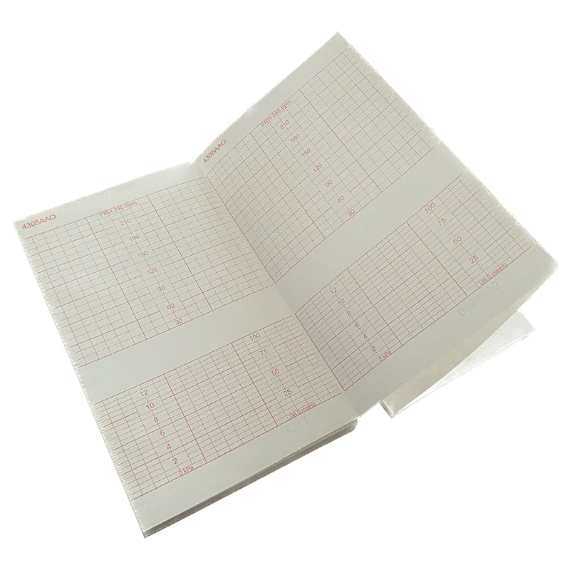 Carta termica per Monitor fetali COROMETRICS 4305AAO - BISTOS BT-350 - Pacchetto (zFold) comp.