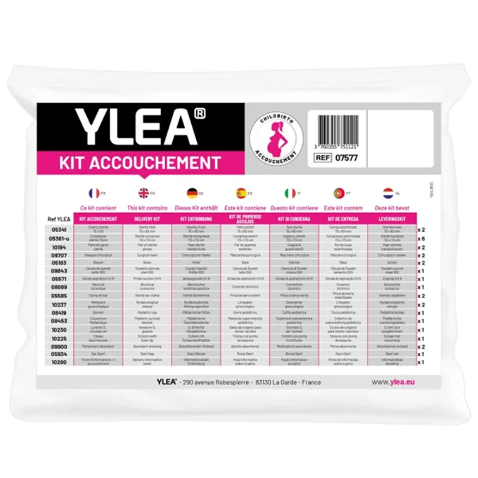 Kit Pronto Soccorso per parto YLEA